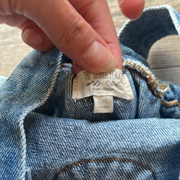 The simple folk denim stone romper 6/9 months - Picture 4 of 4